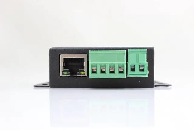 Alt view image 2 of 3 - 1set Serial Device Servers RS232 RS485 RS422 to Ethernet with DNS Web Page DHCP Function