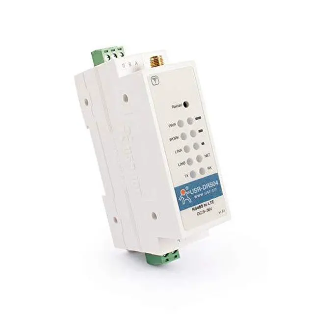 Alt view image 3 of 5 - 1pc Din Rail Mounted RS485 Industrial Cellular Modems/Compact Celluar Modems USR-DR504