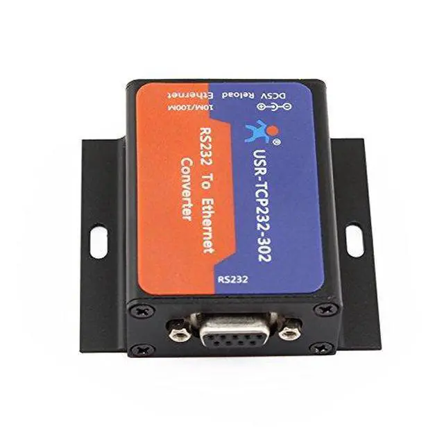Alt view image 2 of 4 - 1set Serial Device Server RS232 to LAN Ethernet Server Support Built-in Webpage