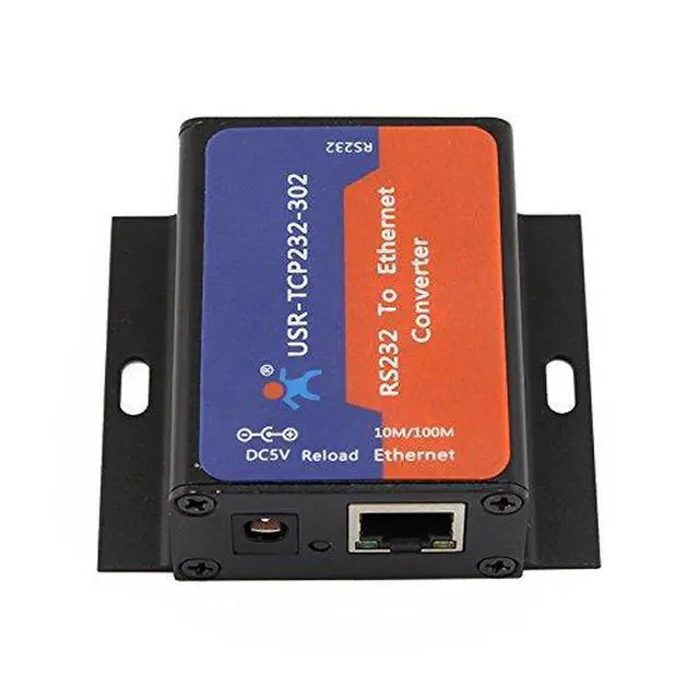 Alt view image 3 of 4 - 1set Serial Device Server RS232 to LAN Ethernet Server Support Built-in Webpage