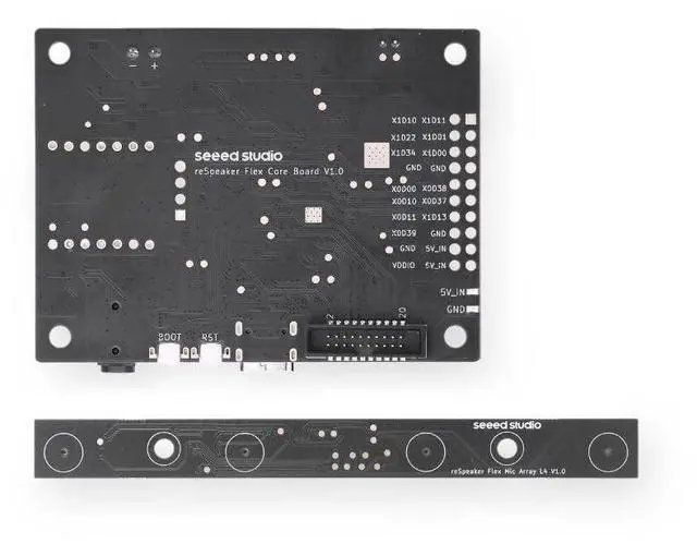 Alt view image 4 of 5 - 1pc reSpeaker Flex XVF3800 Linear-4 Without XIAO ESP32S3| AI Mic Array for Robotics and Embedded Applications