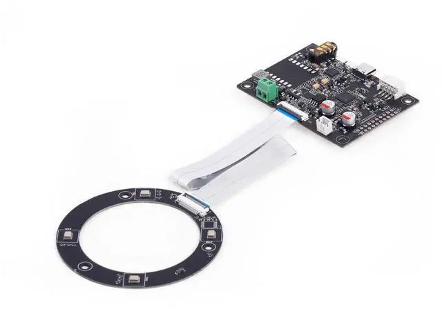 Alt view image 2 of 6 - reSpeaker Flex XVF3800 Circular-4 Without XIAO ESP32S3 | AI Mic Array for Robotics and Embedded Applications