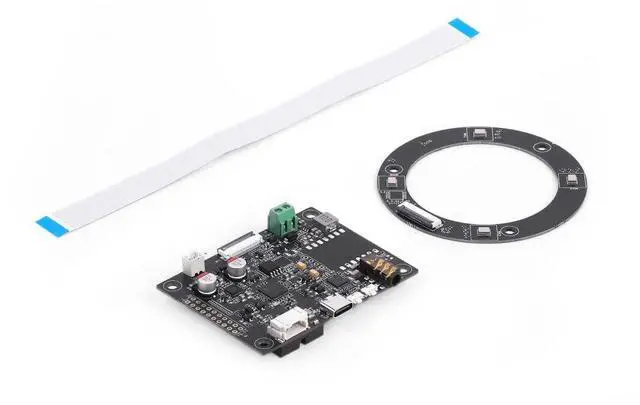 Main image of reSpeaker Flex XVF3800 Circular-4 Without XIAO ESP32S3 | AI Mic Array for Robotics and Embedded Applications