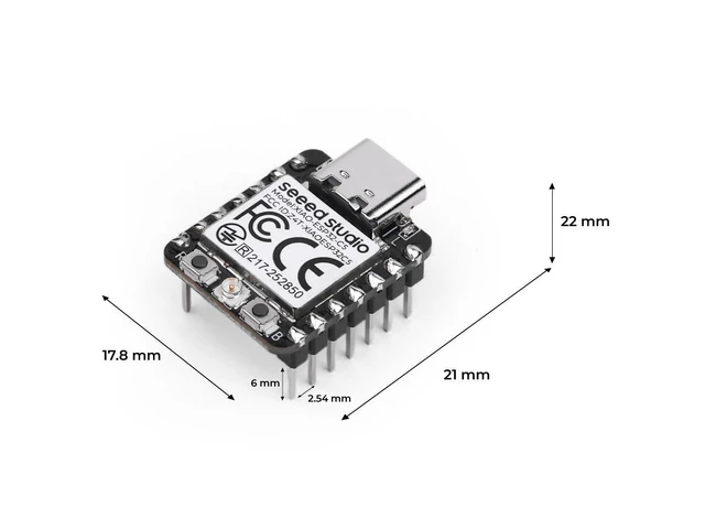 Alt view image 5 of 5 - 1pc XIAO ESP32-C5 (Pre-Soldered)