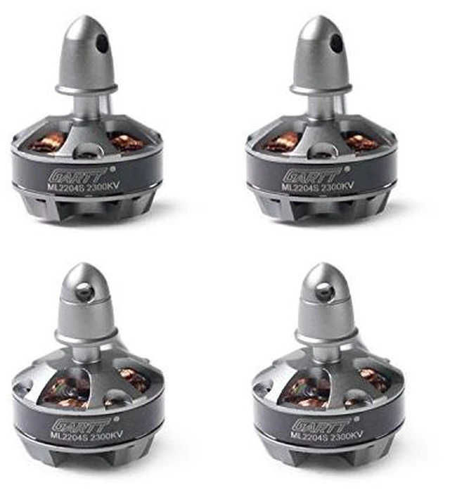 Main image of 2 Pairs ML2204S 2300KV Brushless Motor CW CCW 3-4S for RC FPV Drones QAV 180 210 250 300 Mini Quadcopter
