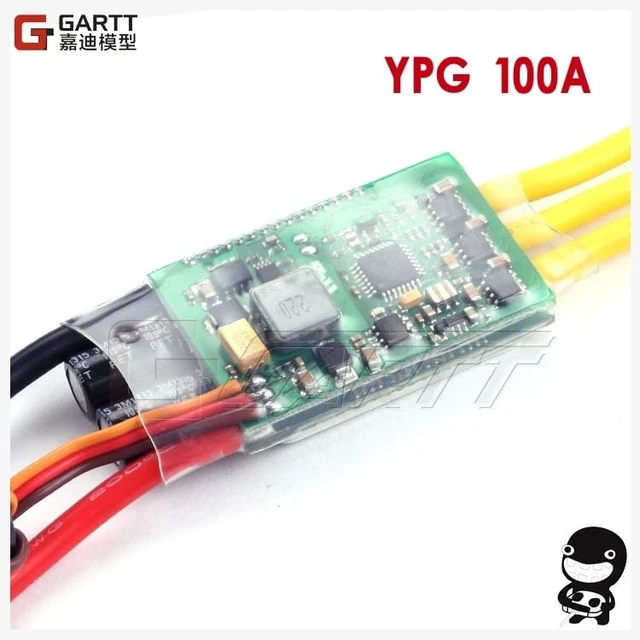Alt view image 3 of 5 - YPG 100A (2~6S) SBEC Brushless Speed Controller ESC
