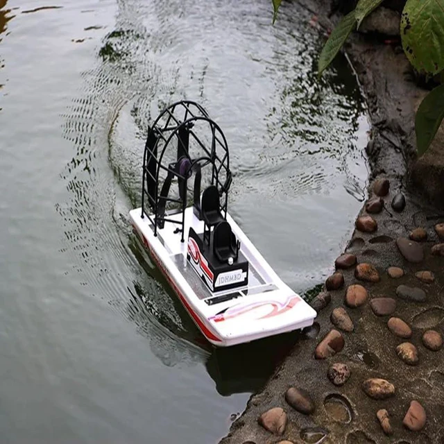 Alt view image 6 of 6 - GARTT JDHMBD High Speed Swamp Dawg Boat RTF Remote Control Two Channels Turbo Cruise RC Brushless Wind Boat