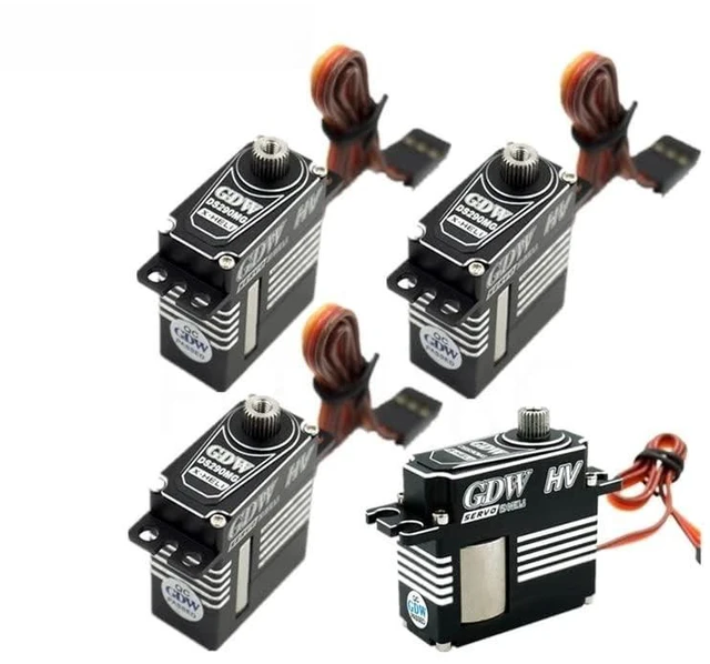 Main image of GDW 3Pieces DS290MG+1Piece DS595MG HV Medium Digital Metal Servo Helicopter Parts for 450 450L X3 380 420