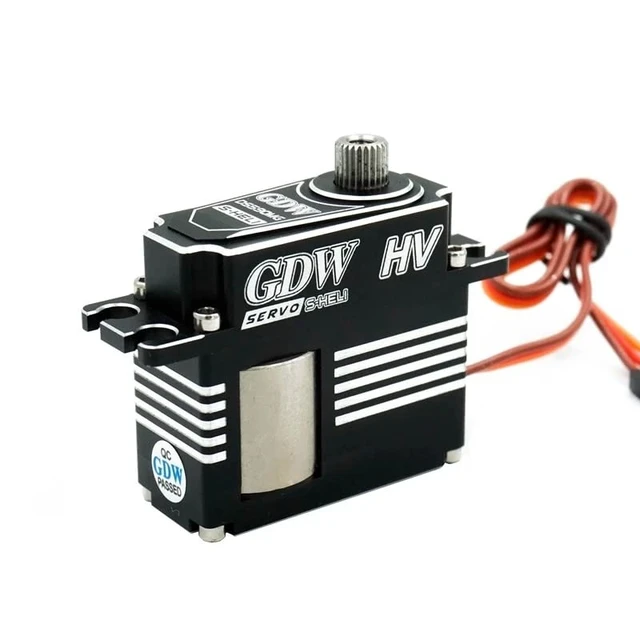 Alt view image 2 of 7 - GDW 3Pieces DS290MG+1Piece DS595MG HV Medium Digital Metal Servo Helicopter Parts for 450 450L X3 380 420