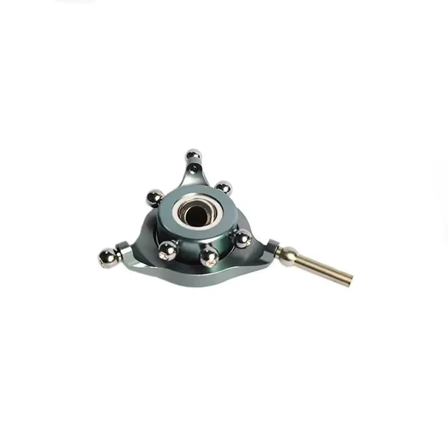 Main image of JDHMBD Main Rotor Head Spare Parts Blades swashplate for A-lign T-rex 450 PRO DFC 450 Helicopter (5MM Shaft) (4 Blades swashplate)