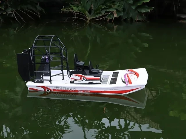Alt view image 3 of 4 - JDHMBD RC Boat Parts for High Speed Swamp Dawg BoatKIT