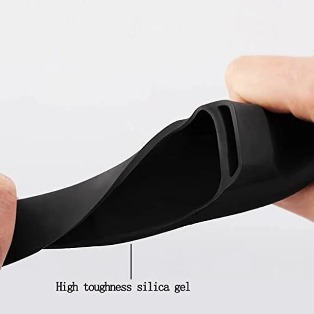 Alt view image 2 of 3 - Men Shaving Razor Portable Travel Storage Manual Razor Protective Silicone Cover
