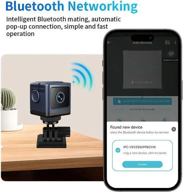 Alt view image 4 of 7 - W03 Smart WiFi Security Camera 1080P HD, Night Vision, Motion Detection, Low Power, Smart Security Cameras, High Definition Camera FootageFour Modes to Switch at Will, 130° Wide-Angle
