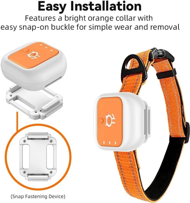 Alt view image 4 of 7 - 4G Pet GPS Tracker Collar Waterproof for Dogs and Cats
Real-Time Tracking, E-Fence Alerts, 1000mAh Battery, Power Saving Mode, Lightweight Design