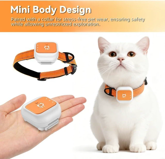 Alt view image 6 of 7 - 4G Pet GPS Tracker Collar Waterproof for Dogs and Cats
Real-Time Tracking, E-Fence Alerts, 1000mAh Battery, Power Saving Mode, Lightweight Design