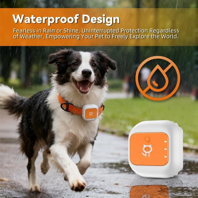Alt view image 7 of 7 - 4G Pet GPS Tracker Collar Waterproof for Dogs and Cats
Real-Time Tracking, E-Fence Alerts, 1000mAh Battery, Power Saving Mode, Lightweight Design