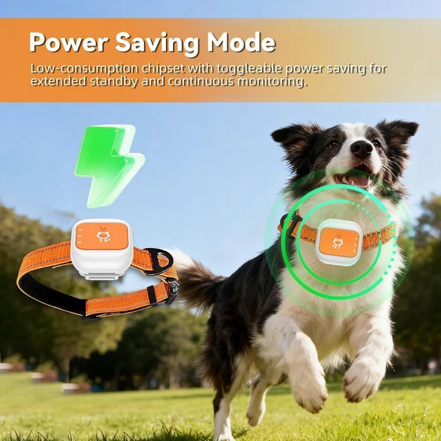Alt view image 3 of 7 - 4G Pet GPS Tracker Collar Waterproof for Dogs and Cats
Real-Time Tracking, E-Fence Alerts, 1000mAh Battery, Power Saving Mode, Lightweight Design