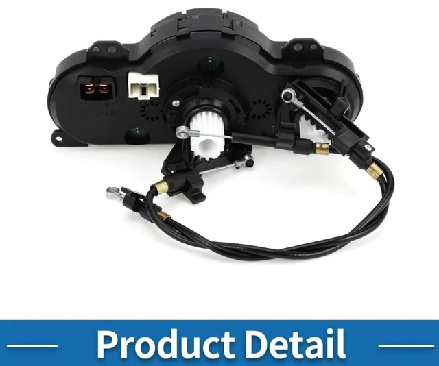 Main image of 55900-0K011 is applicable to the air conditioning control panel switch of Toyota car parts.