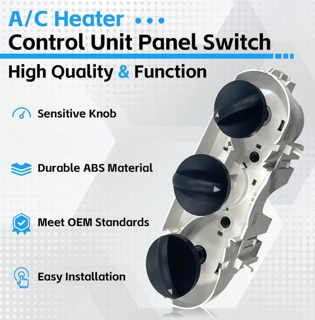 Alt view image 3 of 6 - 55900-0K011 is applicable to the air conditioning control panel switch of Toyota car parts.