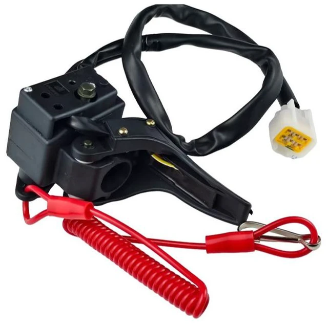 Alt view image 5 of 5 - Remove motorcycle and install accessories. Model KG-083ATV. With power-off thumb throttle function. Fashionable style. Wear-resistant and durable.