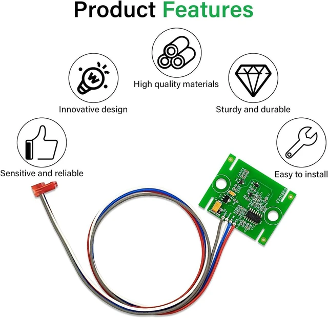 Alt view image 3 of 7 - 98544C Sensor Kit for Elkay EZ H2O Drinking Fountain Water Bottle Filler, Replaces Sensor on The Water Fountain 56328C
