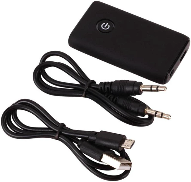 Main image of Bluetooth Receiver Transmitter BT5.0 2 In 1 Stereo Wireless Audio Adapter 3.5MM Aux Jack RCA for Car PC TV Headphone Speaker