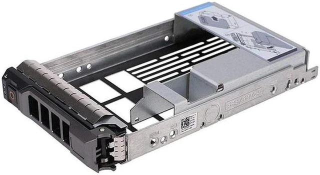 Main image of 3.5 Inch Hard Drive Caddy Tray for Dell PowerEdge Servers - with 2.5 Inch HDD Adapter NVMe SSD SAS SATA Bracket