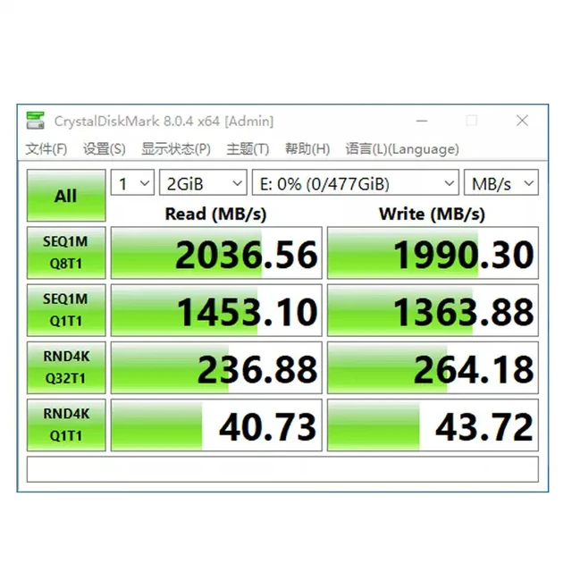 Alt view image 3 of 5 - M.2 to Type-C solid-state NVMe protocol hard drive enclosure with 20Gbps data cable and USB adapter ASM2364