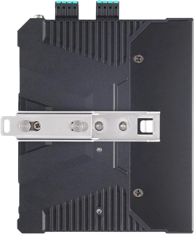 Alt view image 2 of 3 - Moxa SDS-3008 , Compact Industrial Smart Ethernet Switch with 8 10/100BaseT(X) Ports, Dual 12/24/48 VDC Power inputs, -10 to 60°C Operating Temperature