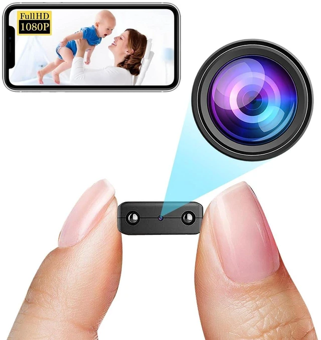 Main image of Smallest Spy Camera,Hidden Camera Detector,HD1080P Wireless WiFi Cameras for Home Security Camera with Night Vision,AI Human Motion Detection,Cloud Storage,Remote Viewing for Security iOS Andro
