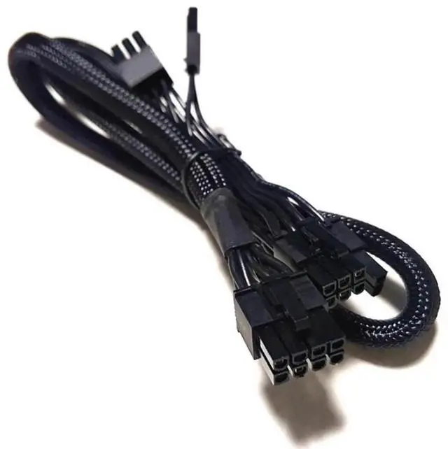 Main image of 6Pin to 3 SATA Straight HDD SSD Power Cable for Seasonic CORE GM-650, GM-550, GM-500 Modular Power Supply Unit
