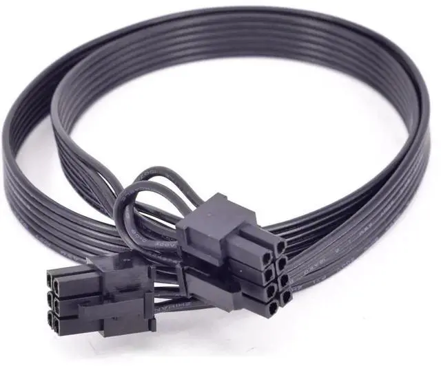 Main image of 6Pin to 8Pin(6+2Pin)Power Supply Cable for Cooler Master MWE Gold 550 650 750 V550 V650 V700 V850 V1000 Platinum Silent Pro Gold 1200W M1000 M850 M700850W Hybrid 1300W 1050W 850W M520 PSU Modular