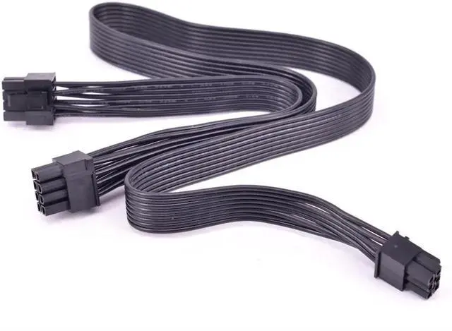 Main image of PCIe 6Pin to 6Pin+8Pin GPU Cable for CoolerMaster Silent Pro Gold 1200W 900W 800W 700W M2 1500W 1000W 850W M1000 M850 M700 M600