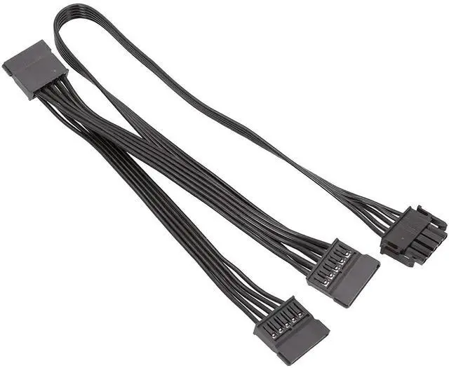 Main image of 5Pin to 3 Port SATA Hard Driver SSD Power Supply Cable For Cooler Master V850 V1000 V1300 PLATINUM Full-Modular Power Supply