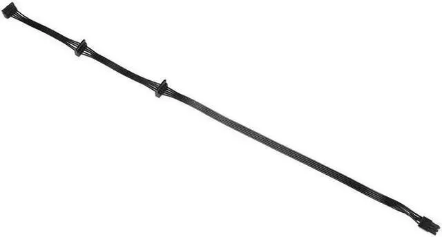 Alt view image 2 of 5 - 3x SATA Male Angled SSD HDD Riser Power Cable for Seasonic PRIME Platinum 1600W, 1300W, 1200W, 1000W, 850W Modular PSU