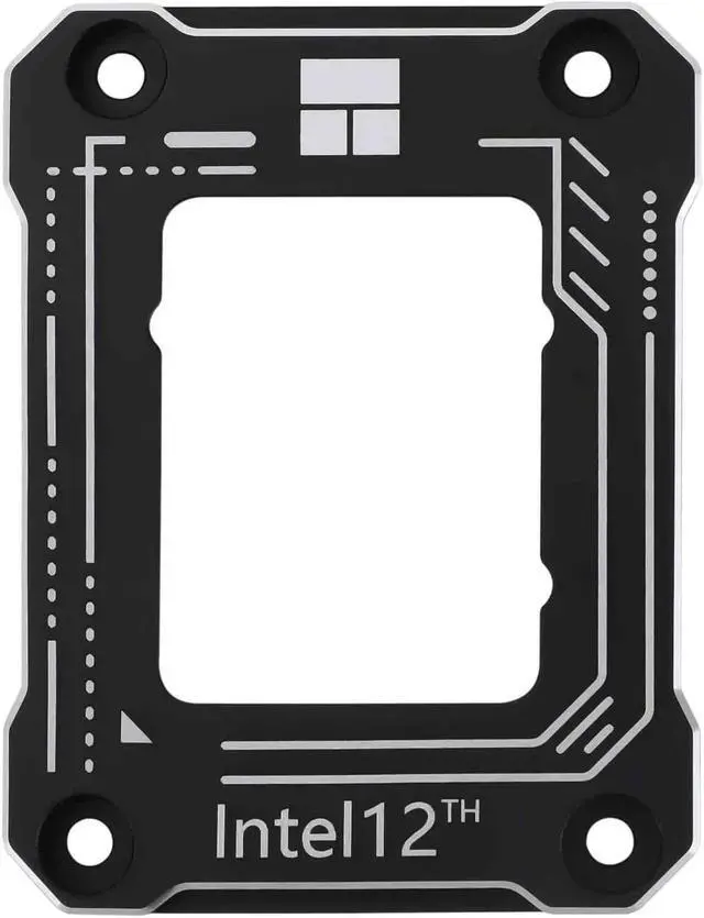 Alt view image 3 of 5 - LGA1700-BCF black 12th/13th/14th generation Intel anti-bending fastener, bending type pressure plate, CPU fixed fastener, full-fitting fixed non-marking installation, standard for coolers (black)