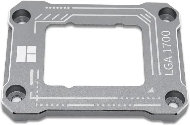Alt view image 4 of 5 - CPU Contact Frame for LGA 1700 Retrofit Kit, 17XX-BCF Bracket Intel 12th/13th/14th Generation Anti-Bending Buckle Gray