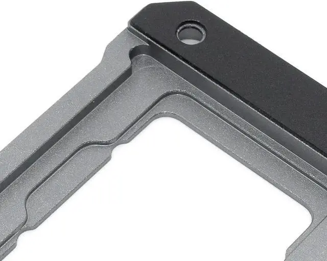 Alt view image 3 of 5 - CPU Contact Frame for LGA 1700 Retrofit Kit, 17XX-BCF Bracket Intel 12th/13th/14th Generation Anti-Bending Buckle Gray