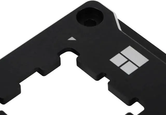 Alt view image 5 of 5 - CPU Contact Frame Anti-Bending Buckle for AM5 Secure Frame Kit Black