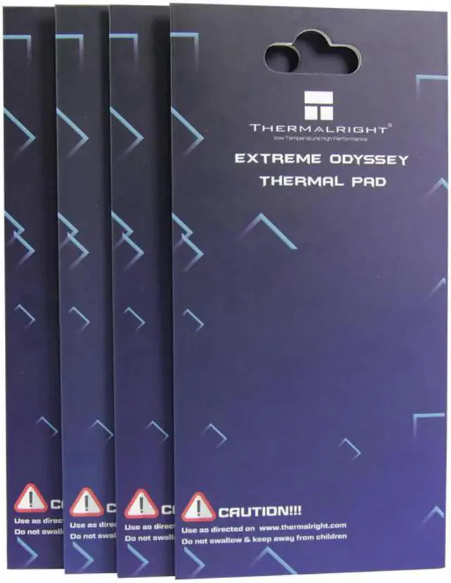 Alt view image 6 of 7 - Extreme Odyssey Thermal Pad 12.8 W/mK Non Conductive Heat Resistance High Temperature Resistance Silicone Thermal Pads for Laptop Heatsink/GPU/CPU/LED Cooler 85x45x0.5mm