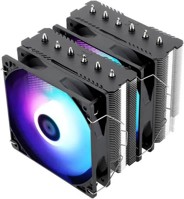 Main image of Peerless Assassin 120 SE ARGB CPU Air Cooler, 6 Heat Pipes Cpu cooler, Dual 120mm TL-C12C-S PWM Fan, Aluminium Heatsink Cover, AGHP Technology, for AMD AM4 AM5/Intel 1150/1151/1200/1700