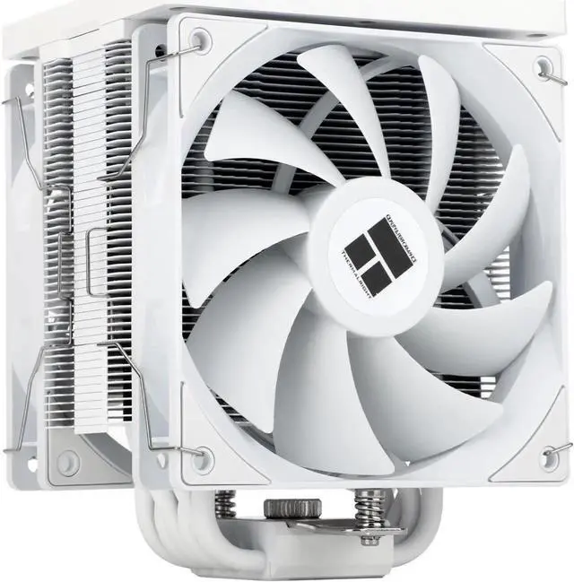 Alt view image 3 of 7 - Burst Assassin 120 Vision CPU Air Cooler - IPS 2.4-inch Square Rotatable Display, 120mm Forward and Reverse Fan Design, Support Intel LGA1700/1150/1151/1200/1851, AMD AM4/AM5 White