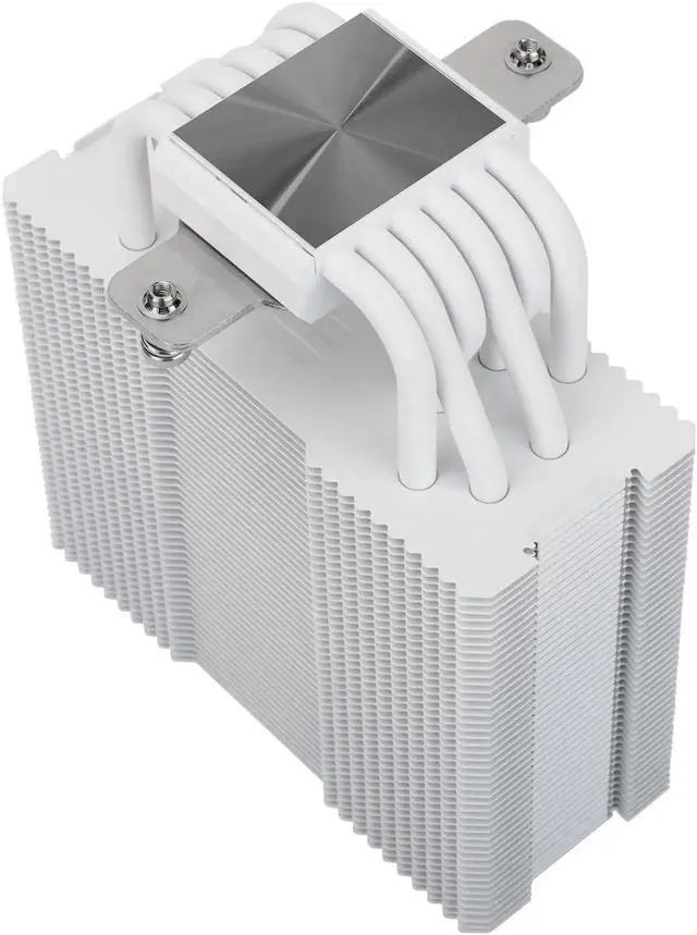 Alt view image 5 of 7 - Burst Assassin 120 Vision CPU Air Cooler - IPS 2.4-inch Square Rotatable Display, 120mm Forward and Reverse Fan Design, Support Intel LGA1700/1150/1151/1200/1851, AMD AM4/AM5 White
