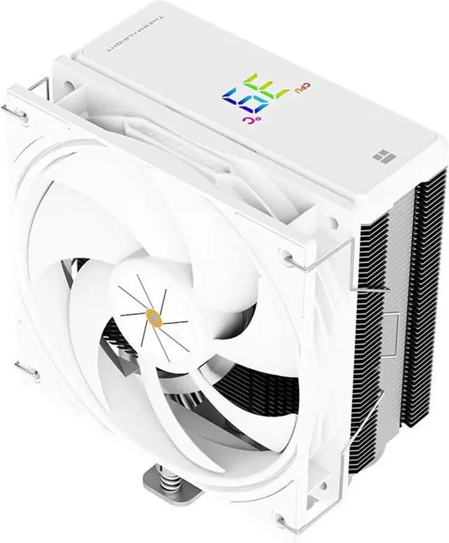 Main image of Assassin X 120 R Digital CPU Air Cooler - Temperature Display | 4 Heat Pipes, for Intel LGA 1150/1151/1155/1156/1200/1700 AMD AM4/AM5 White