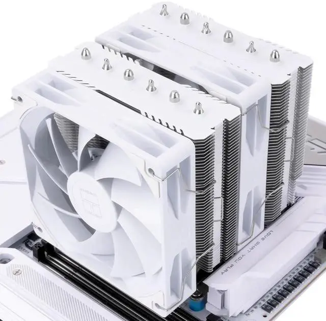 Alt view image 7 of 7 - Peerless Assassin 120 SE V2 CPU Air Cooler - 6 Heat Pipes AGHP GEN 5.0 Technology | 1850RPM PWM 120mm Fans, for Intel 1851/1700/115X/1200, AMD AM4/AM5 White