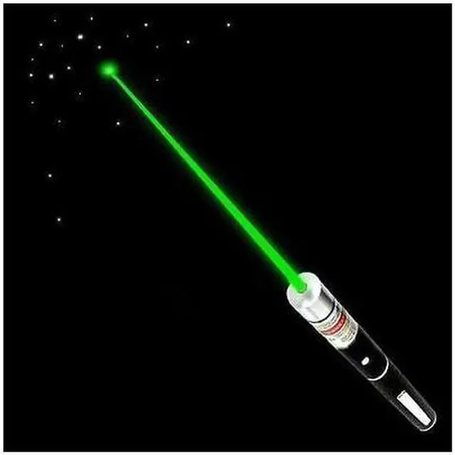 Alt view image 2 of 5 - Military High Power 5mW 532nm Green Laser Pointer Pen Visible Beam Light Lazer