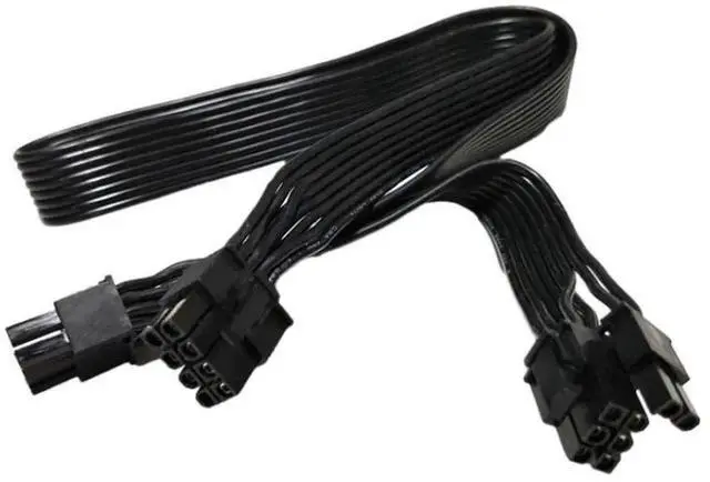 Main image of GPU VGA Power Cable PSU 8Pin to PCIe Dual 8Pin 6+2Pin for CORSAIR RM450 RM550 RM650 RM750 RM850 RM1000 Gold Modular Power Supply