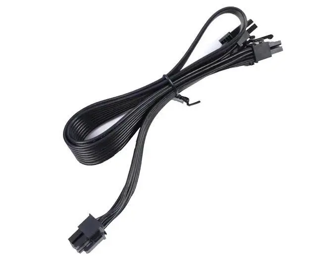 Alt view image 2 of 6 - GPU VGA Power Cable PSU 8Pin to PCIe Dual 8Pin 6+2Pin for CORSAIR RM450 RM550 RM650 RM750 RM850 RM1000 Gold Modular Power Supply