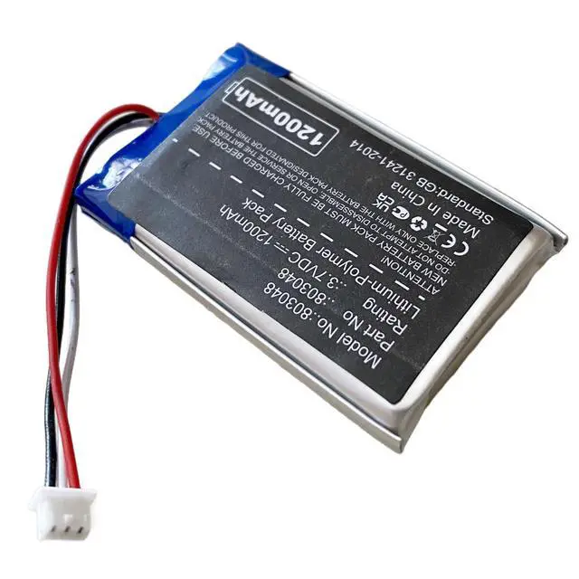 Alt view image 3 of 5 - Sp 803048 Battery fits Infant Optics DXR-8 Baby Monitor (Not Compatible with DXR-8 Pro) 3.7V Ni-MH