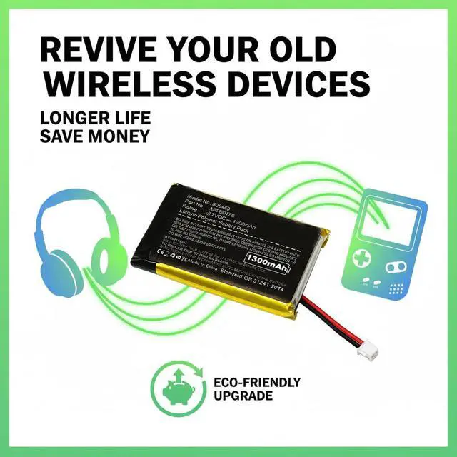 Alt view image 6 of 7 - 1300mAh Battery fits Minn Kota iPilot Link Remote BT, Fix Your Remote, APP00176, 2390710 Battery Ni-MH